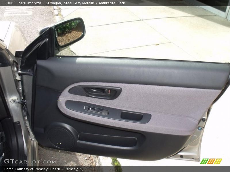 Steel Gray Metallic / Anthracite Black 2006 Subaru Impreza 2.5i Wagon