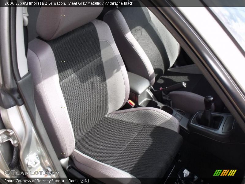 Steel Gray Metallic / Anthracite Black 2006 Subaru Impreza 2.5i Wagon