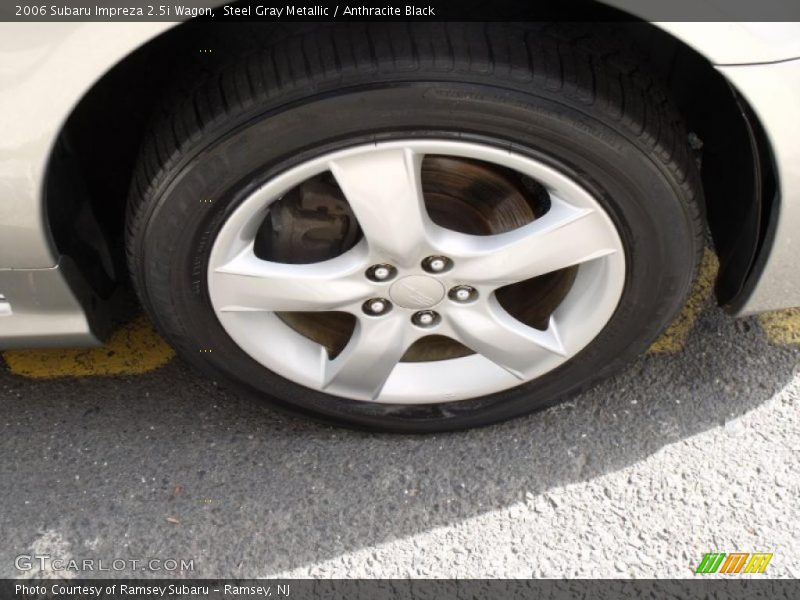 Steel Gray Metallic / Anthracite Black 2006 Subaru Impreza 2.5i Wagon
