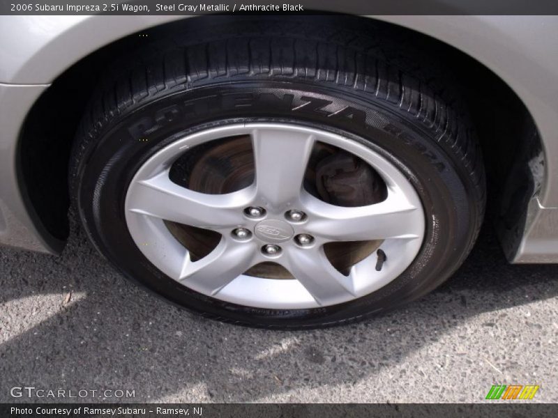Steel Gray Metallic / Anthracite Black 2006 Subaru Impreza 2.5i Wagon