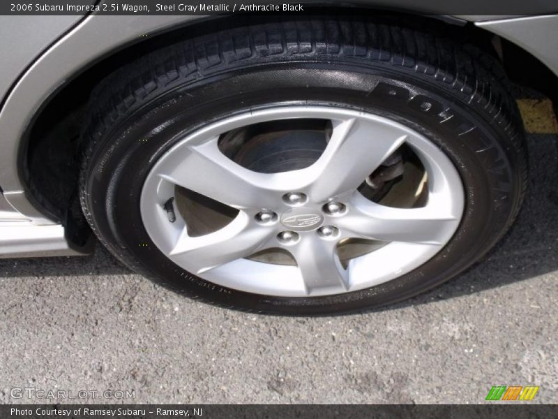 Steel Gray Metallic / Anthracite Black 2006 Subaru Impreza 2.5i Wagon