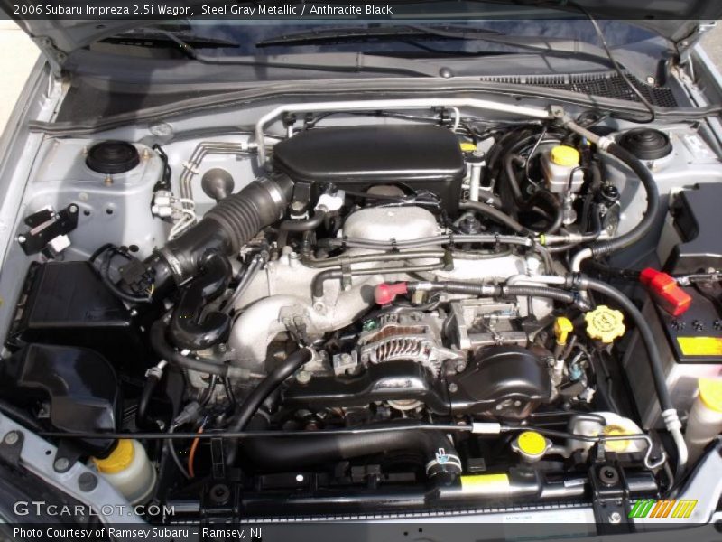 Steel Gray Metallic / Anthracite Black 2006 Subaru Impreza 2.5i Wagon
