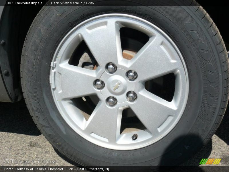 Dark Silver Metallic / Gray 2007 Chevrolet Impala LT