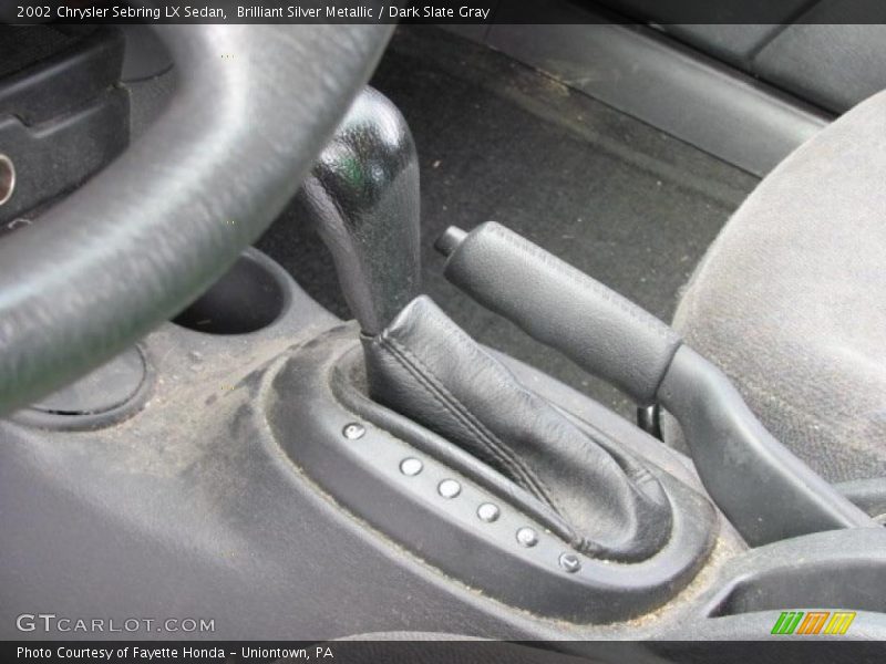 Brilliant Silver Metallic / Dark Slate Gray 2002 Chrysler Sebring LX Sedan