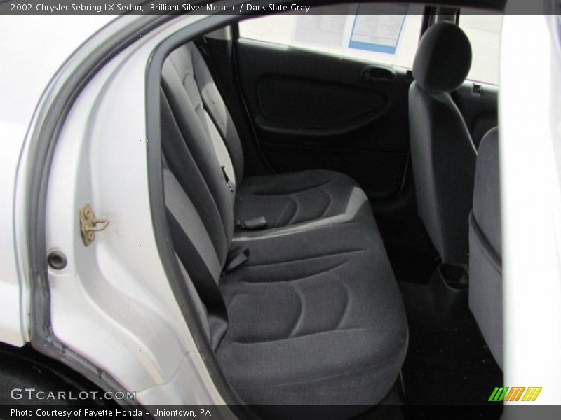 Brilliant Silver Metallic / Dark Slate Gray 2002 Chrysler Sebring LX Sedan