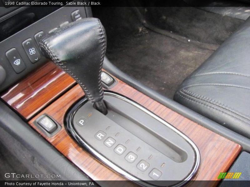 Sable Black / Black 1998 Cadillac Eldorado Touring