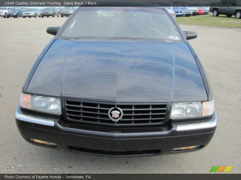 Sable Black / Black 1998 Cadillac Eldorado Touring