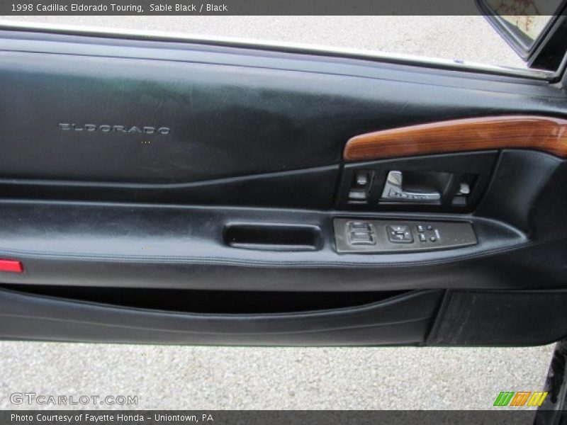 Sable Black / Black 1998 Cadillac Eldorado Touring