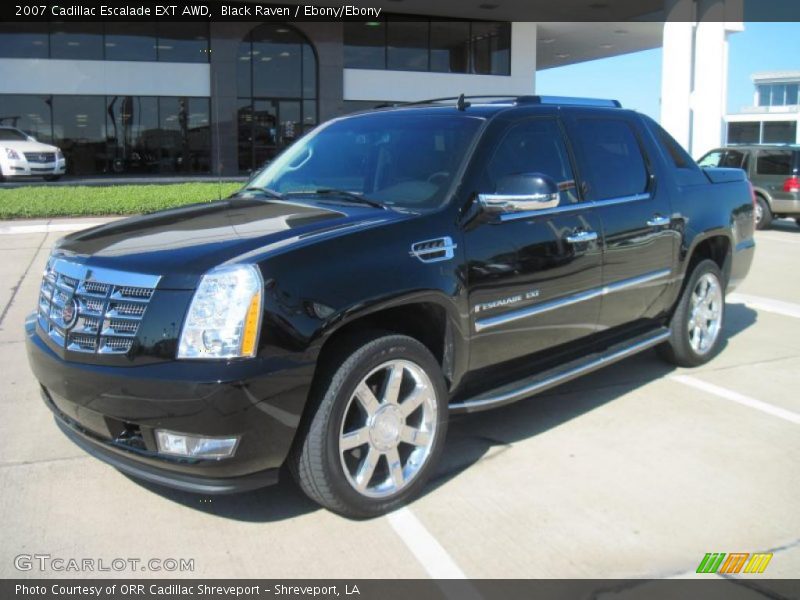 Black Raven / Ebony/Ebony 2007 Cadillac Escalade EXT AWD