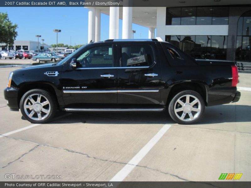 Black Raven / Ebony/Ebony 2007 Cadillac Escalade EXT AWD