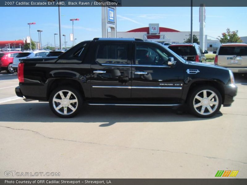 Black Raven / Ebony/Ebony 2007 Cadillac Escalade EXT AWD
