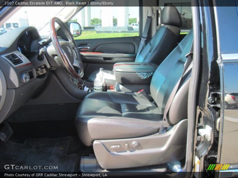 Black Raven / Ebony/Ebony 2007 Cadillac Escalade EXT AWD