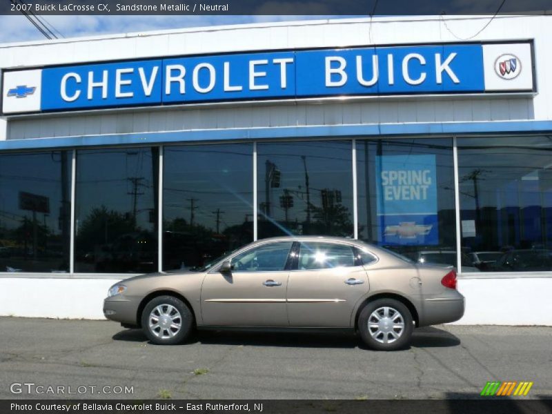 Sandstone Metallic / Neutral 2007 Buick LaCrosse CX
