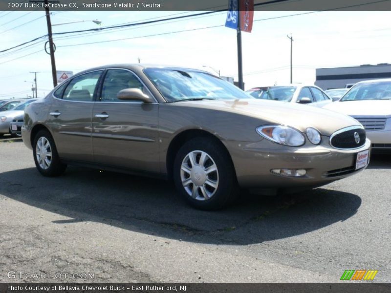 Sandstone Metallic / Neutral 2007 Buick LaCrosse CX