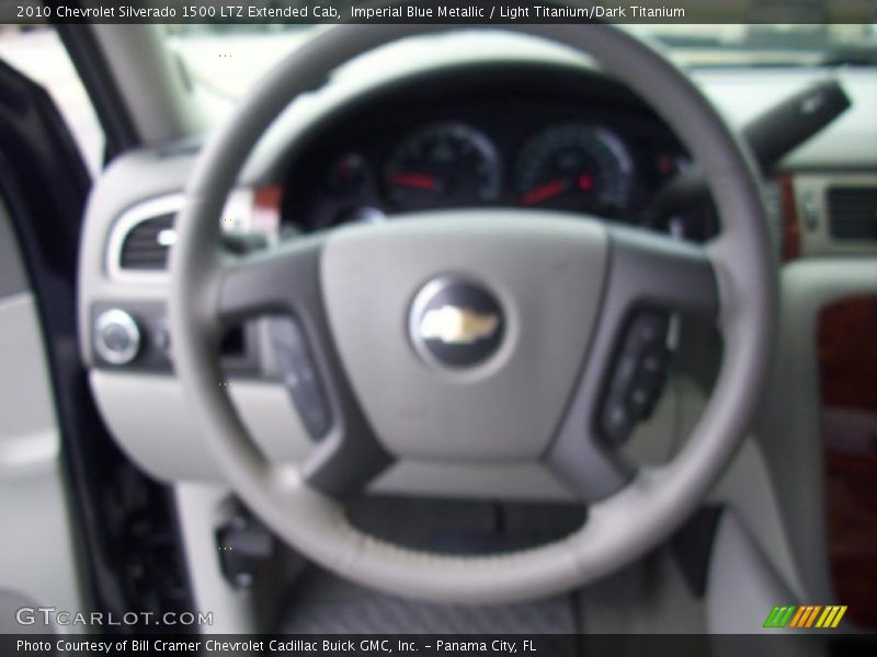 Imperial Blue Metallic / Light Titanium/Dark Titanium 2010 Chevrolet Silverado 1500 LTZ Extended Cab