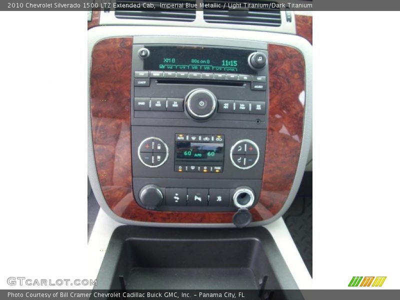 Imperial Blue Metallic / Light Titanium/Dark Titanium 2010 Chevrolet Silverado 1500 LTZ Extended Cab
