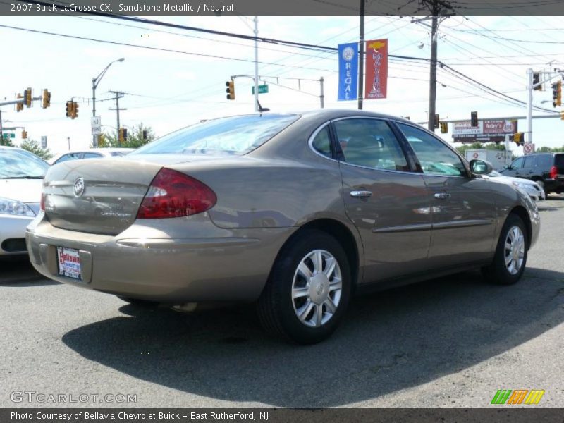 Sandstone Metallic / Neutral 2007 Buick LaCrosse CX