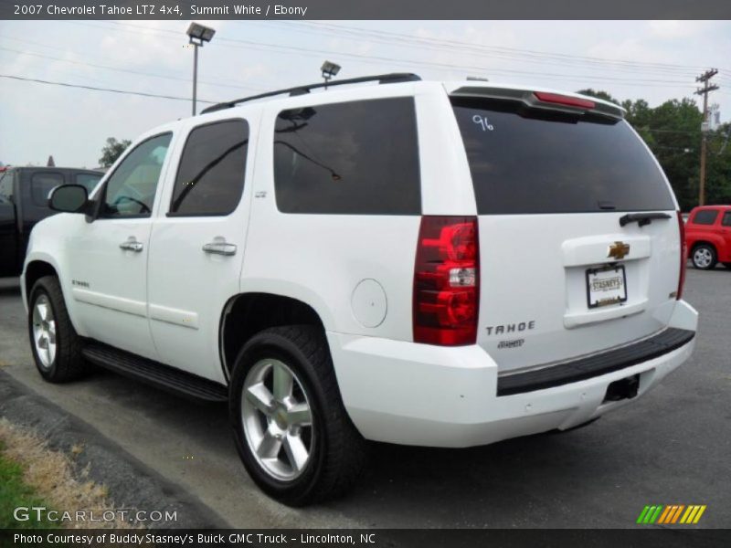 Summit White / Ebony 2007 Chevrolet Tahoe LTZ 4x4