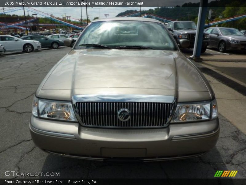 Arizona Beige Metallic / Medium Parchment 2005 Mercury Grand Marquis LS