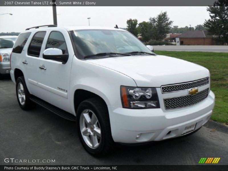 Summit White / Ebony 2007 Chevrolet Tahoe LTZ 4x4