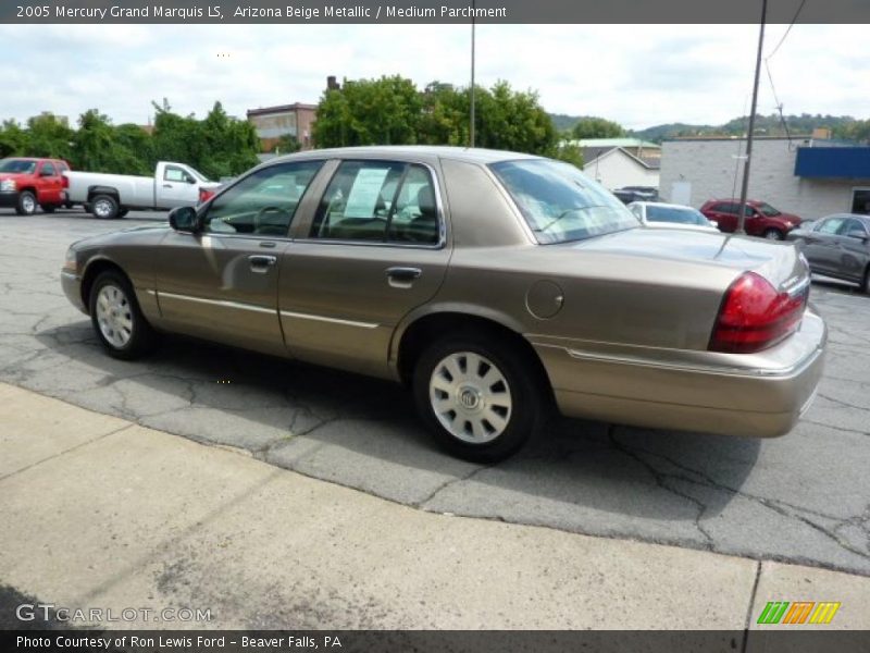 Arizona Beige Metallic / Medium Parchment 2005 Mercury Grand Marquis LS