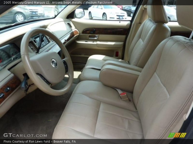 Arizona Beige Metallic / Medium Parchment 2005 Mercury Grand Marquis LS