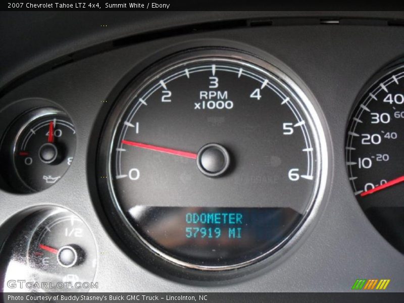 Summit White / Ebony 2007 Chevrolet Tahoe LTZ 4x4