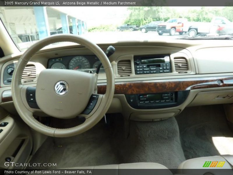 Arizona Beige Metallic / Medium Parchment 2005 Mercury Grand Marquis LS