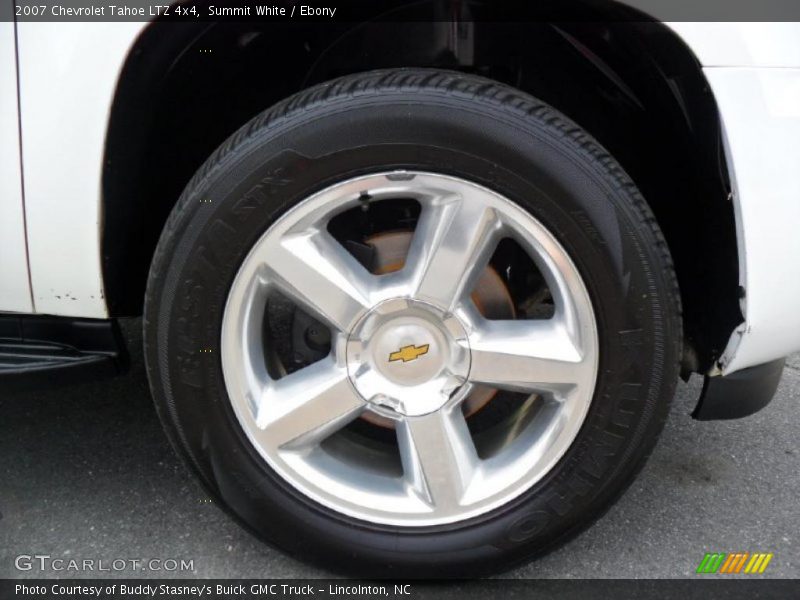 Summit White / Ebony 2007 Chevrolet Tahoe LTZ 4x4