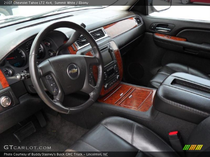 Summit White / Ebony 2007 Chevrolet Tahoe LTZ 4x4