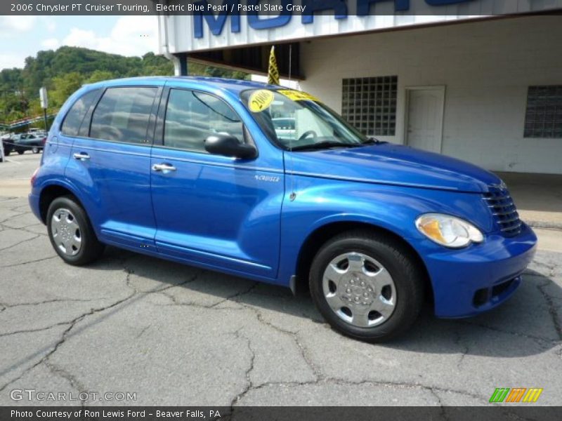 Electric Blue Pearl / Pastel Slate Gray 2006 Chrysler PT Cruiser Touring