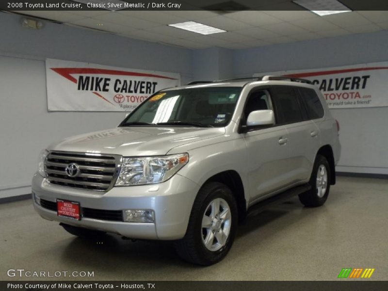 Classic Silver Metallic / Dark Gray 2008 Toyota Land Cruiser