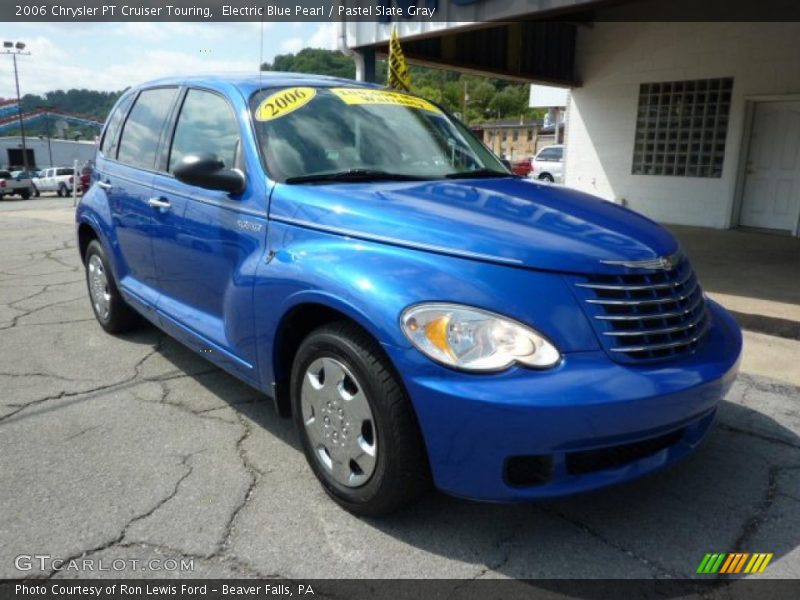 Electric Blue Pearl / Pastel Slate Gray 2006 Chrysler PT Cruiser Touring