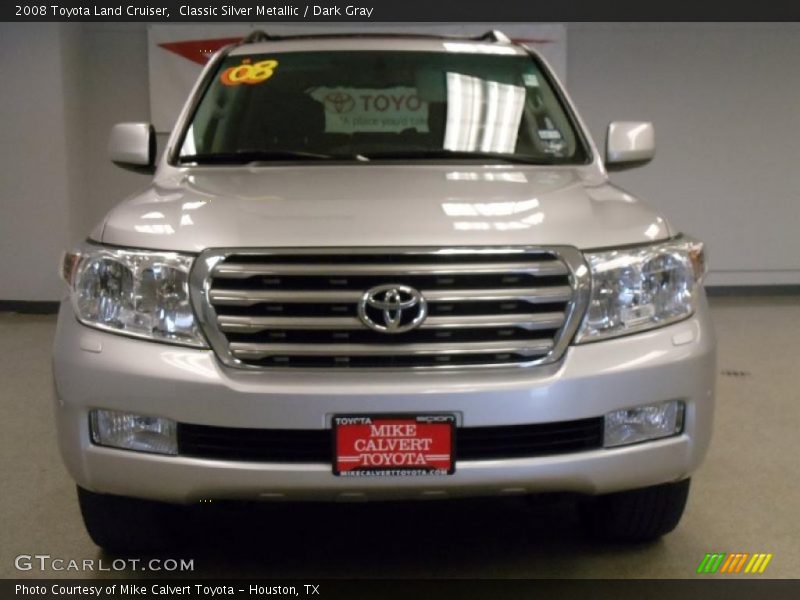 Classic Silver Metallic / Dark Gray 2008 Toyota Land Cruiser