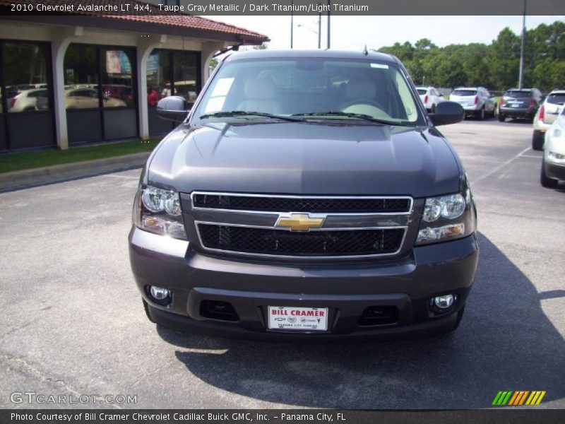 Taupe Gray Metallic / Dark Titanium/Light Titanium 2010 Chevrolet Avalanche LT 4x4