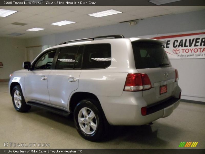 Classic Silver Metallic / Dark Gray 2008 Toyota Land Cruiser