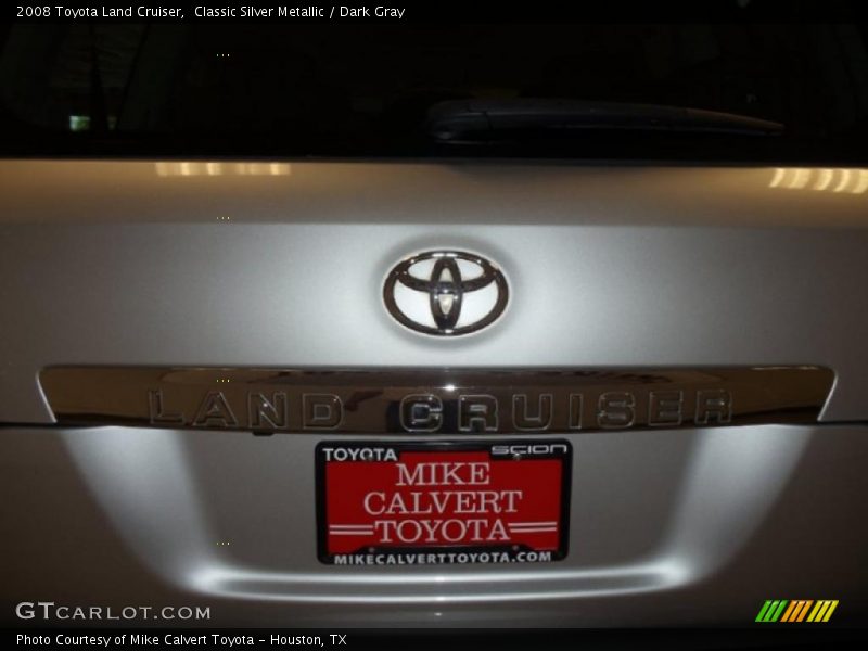 Classic Silver Metallic / Dark Gray 2008 Toyota Land Cruiser
