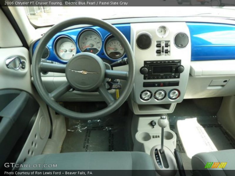 Electric Blue Pearl / Pastel Slate Gray 2006 Chrysler PT Cruiser Touring