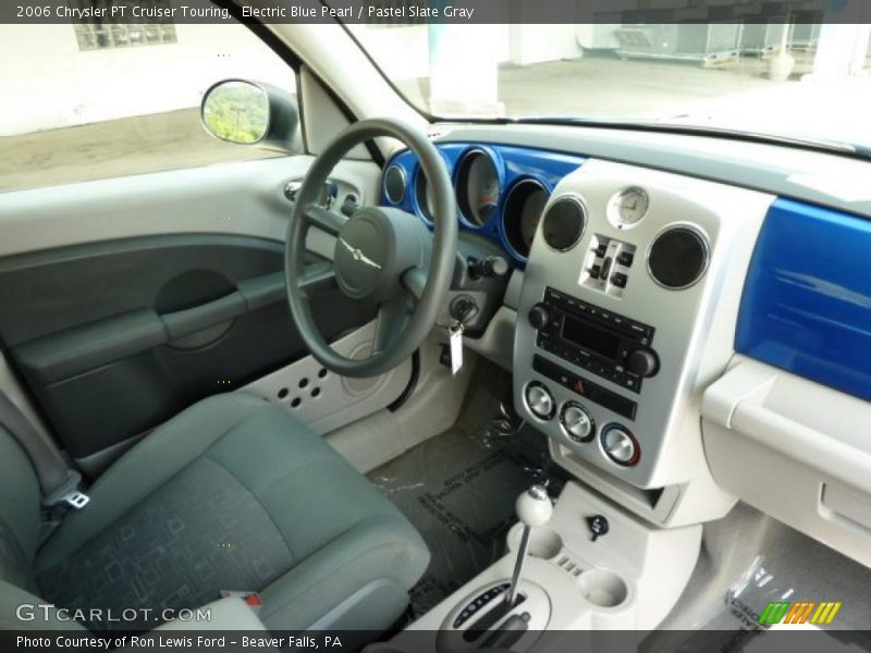 Electric Blue Pearl / Pastel Slate Gray 2006 Chrysler PT Cruiser Touring
