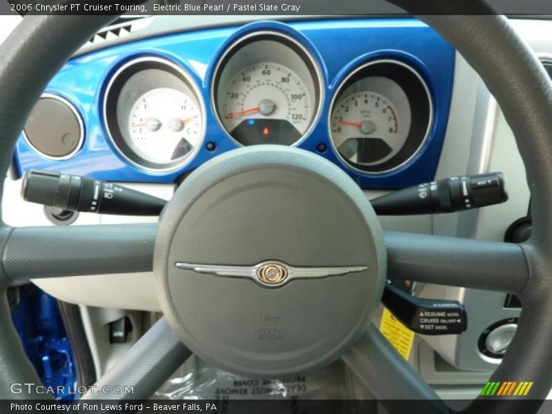 Electric Blue Pearl / Pastel Slate Gray 2006 Chrysler PT Cruiser Touring
