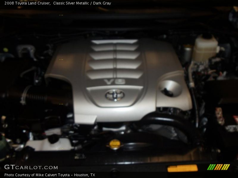 Classic Silver Metallic / Dark Gray 2008 Toyota Land Cruiser