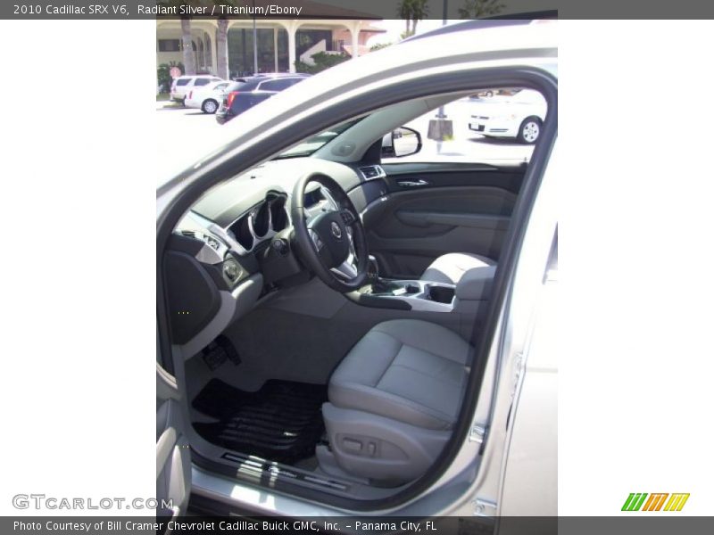 Radiant Silver / Titanium/Ebony 2010 Cadillac SRX V6