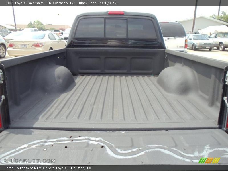 Black Sand Pearl / Oak 2004 Toyota Tacoma V6 TRD Xtracab 4x4