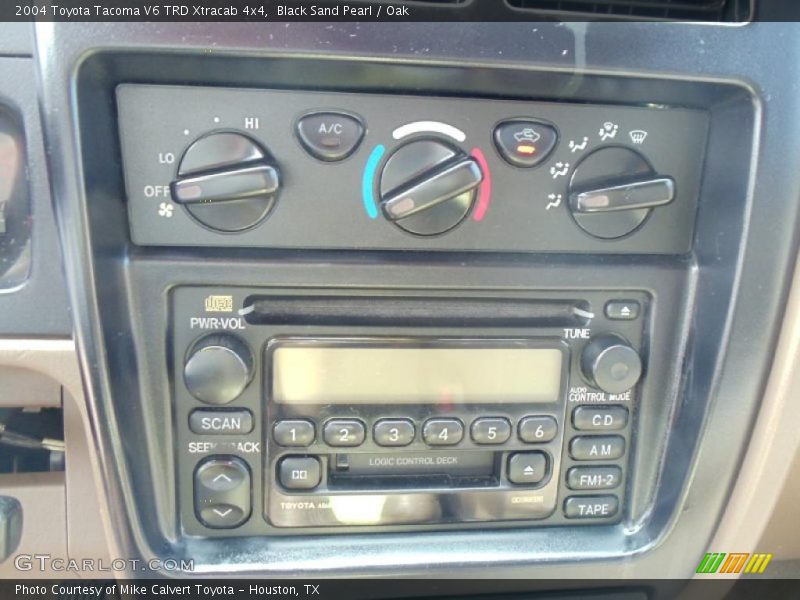 Black Sand Pearl / Oak 2004 Toyota Tacoma V6 TRD Xtracab 4x4