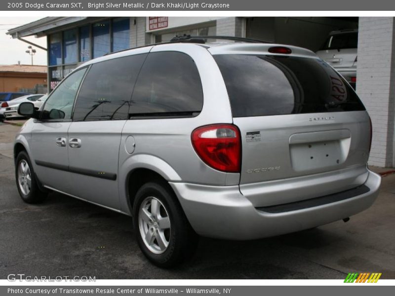 Bright Silver Metallic / Dark Khaki/Light Graystone 2005 Dodge Caravan SXT