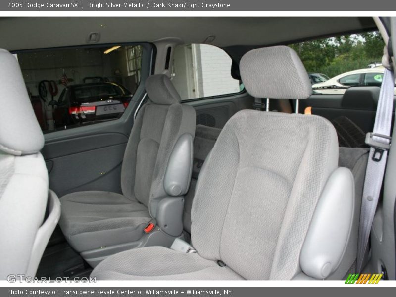Bright Silver Metallic / Dark Khaki/Light Graystone 2005 Dodge Caravan SXT