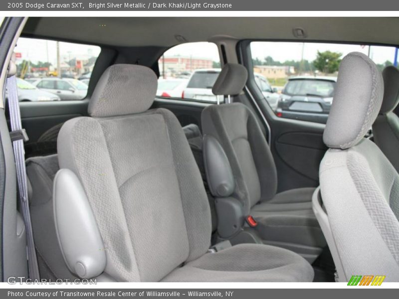 Bright Silver Metallic / Dark Khaki/Light Graystone 2005 Dodge Caravan SXT