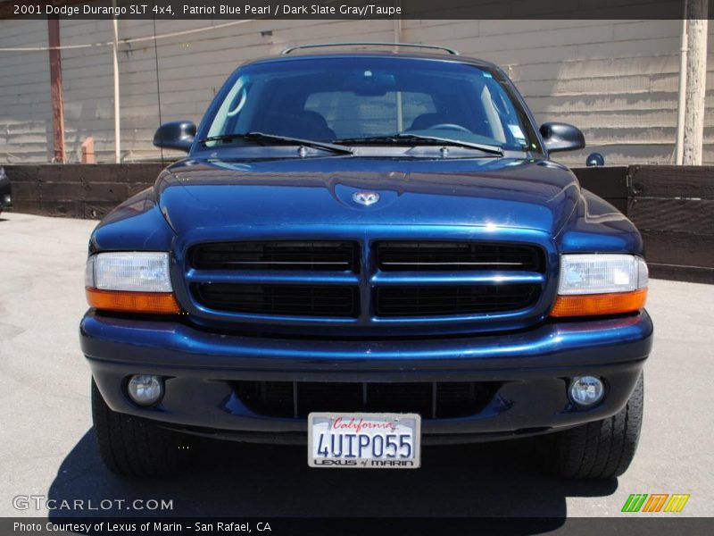Patriot Blue Pearl / Dark Slate Gray/Taupe 2001 Dodge Durango SLT 4x4