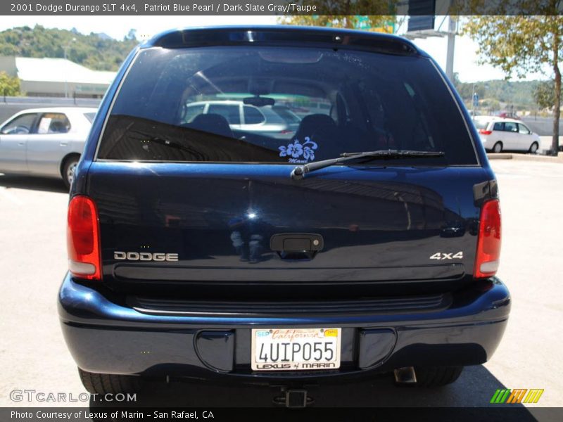 Patriot Blue Pearl / Dark Slate Gray/Taupe 2001 Dodge Durango SLT 4x4