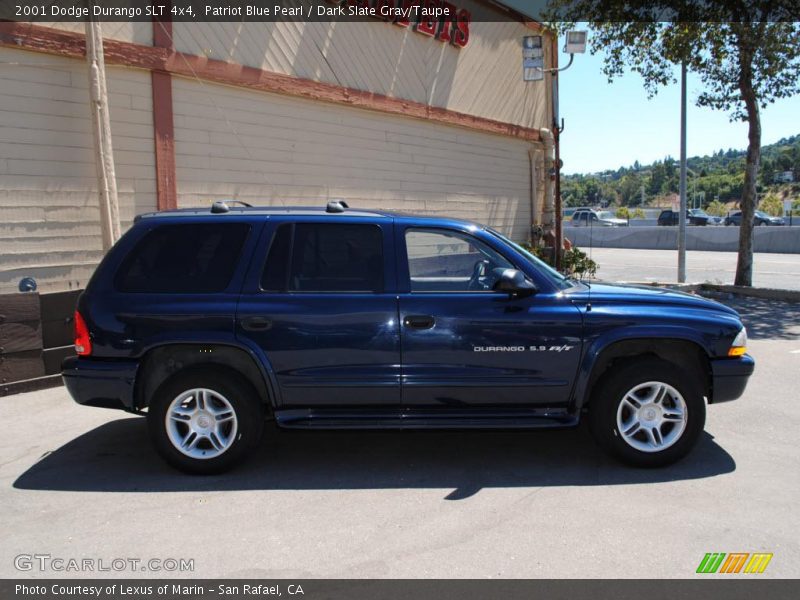 Patriot Blue Pearl / Dark Slate Gray/Taupe 2001 Dodge Durango SLT 4x4